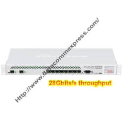 Mikrotik CCR1036-8G-2S+ | 8x Gigabit Ethernet, 2xSFP+ cages, LCD 36 cores x 1.2GHz CPU, 4GB RAM