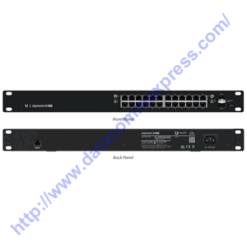 Edgeswitch 24 port manage poe+ switch with SFP(ES-24-250W)