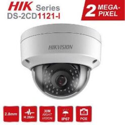Hikvision DS-2CD1121-I  |  2MP Fixed Dome Indoor/Outdoor  Camera 2.8mm Lens