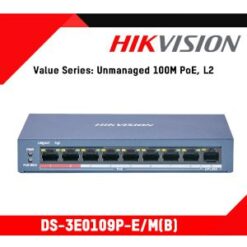DS-3E0109P-E/M(B) 8 port POE switch