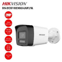 HIKVISION DS-2CD1023G2-LIUF/SL | 2 MP Smart Hybrid Light Fixed Bullet Network Camera with built-in audio -4mm Lens